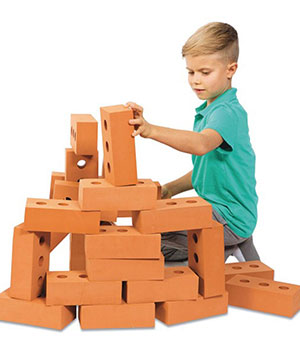 BJK Masonry 404 Pic of child building a structure with toy bricks