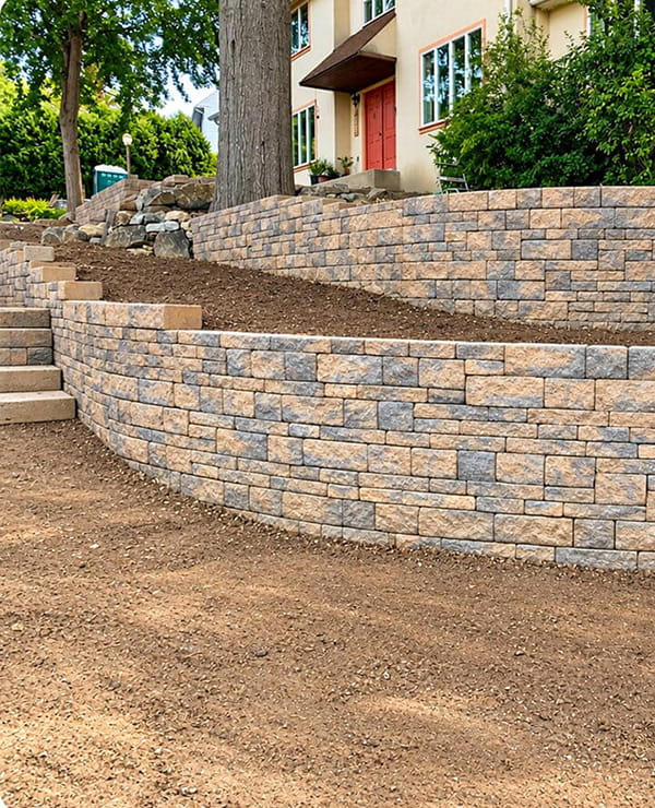 Professional masonry project by BJK Masonry